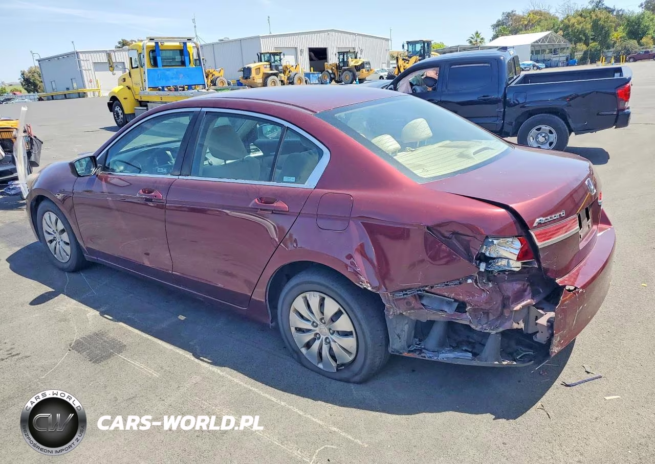 2012 Honda Accord Lx VIN:1HGCP2F37CA046401 - 2