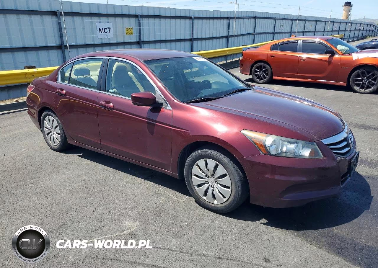 2012 Honda Accord Lx VIN:1HGCP2F37CA046401 - 4