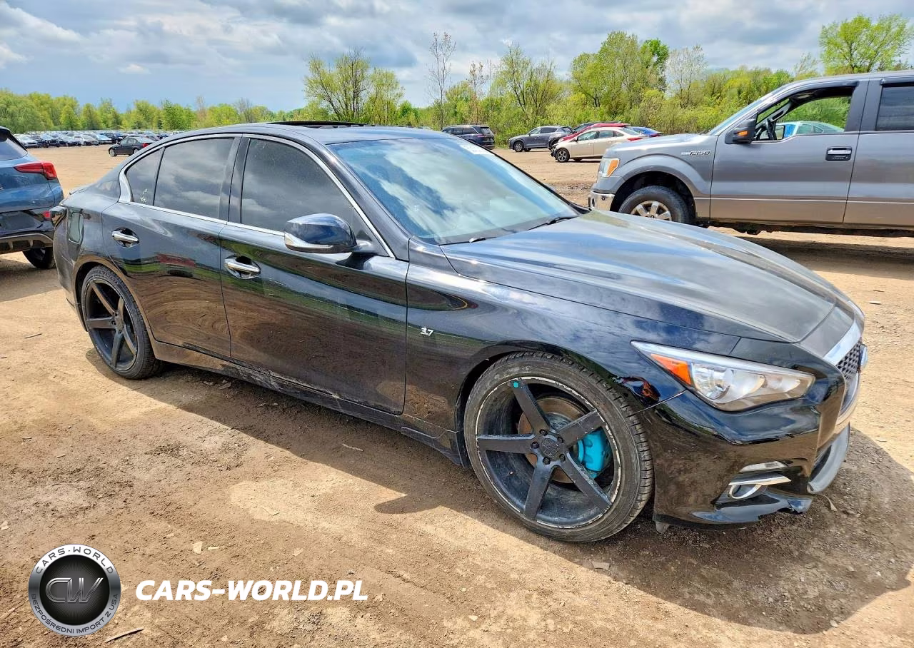 2015 Infiniti Q50 Premium VIN:JN1BV7AP3FM338592 - 4