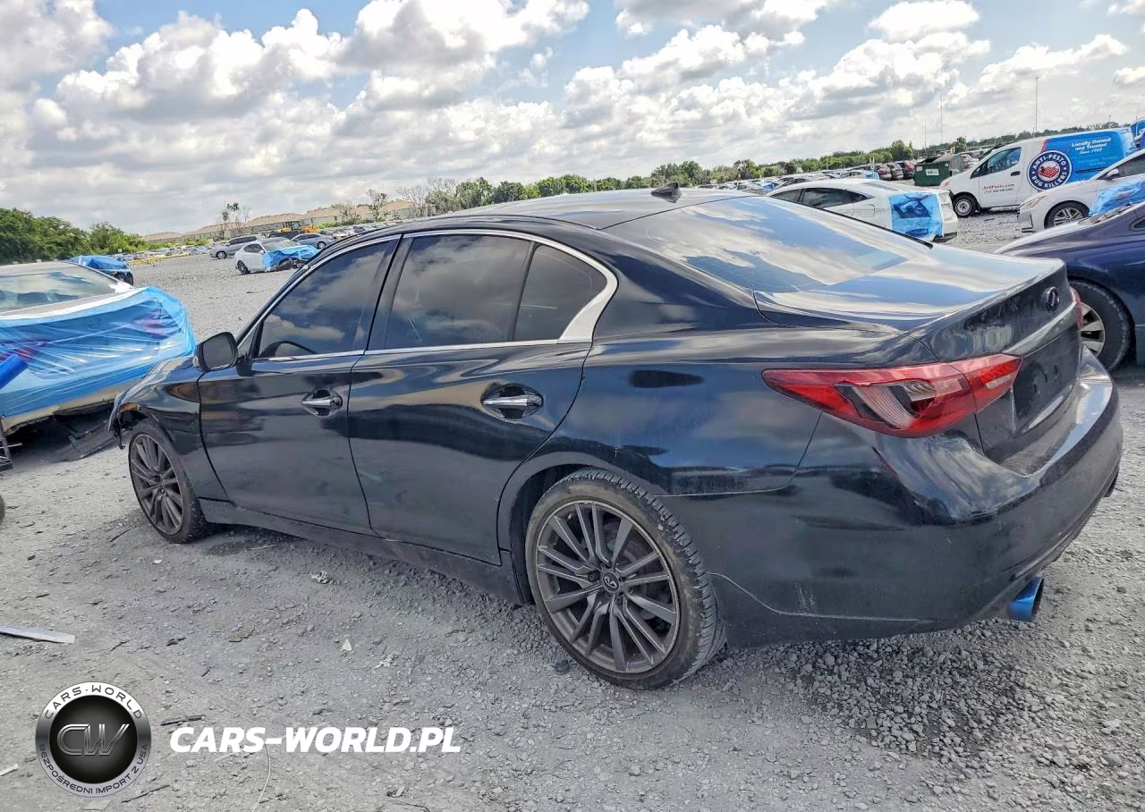 2018 Infiniti Q50 Luxe VIN:JN1EV7AR7JM445104 - 2