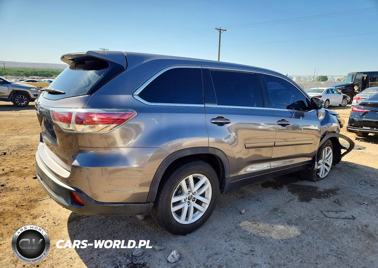 2016 Toyota Highlander Le VIN:5TDZKRFH4GS128543 - 3