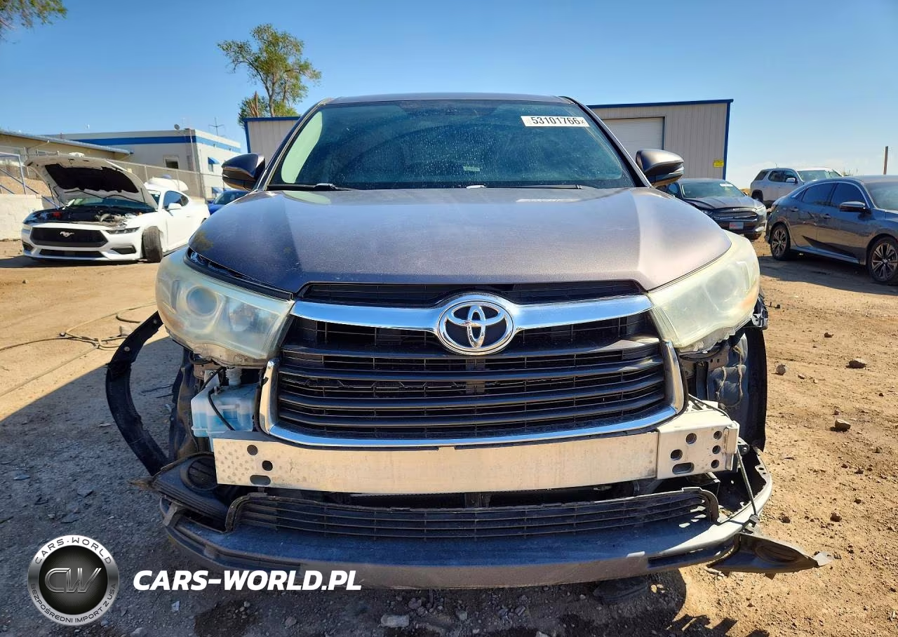 2016 Toyota Highlander Le VIN:5TDZKRFH4GS128543 - 5