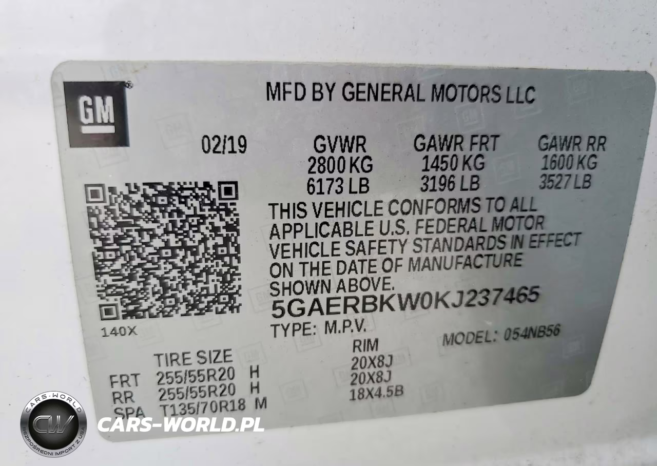 2019 Buick Enclave Essence VIN:5GAERBKW0KJ237465 - 13