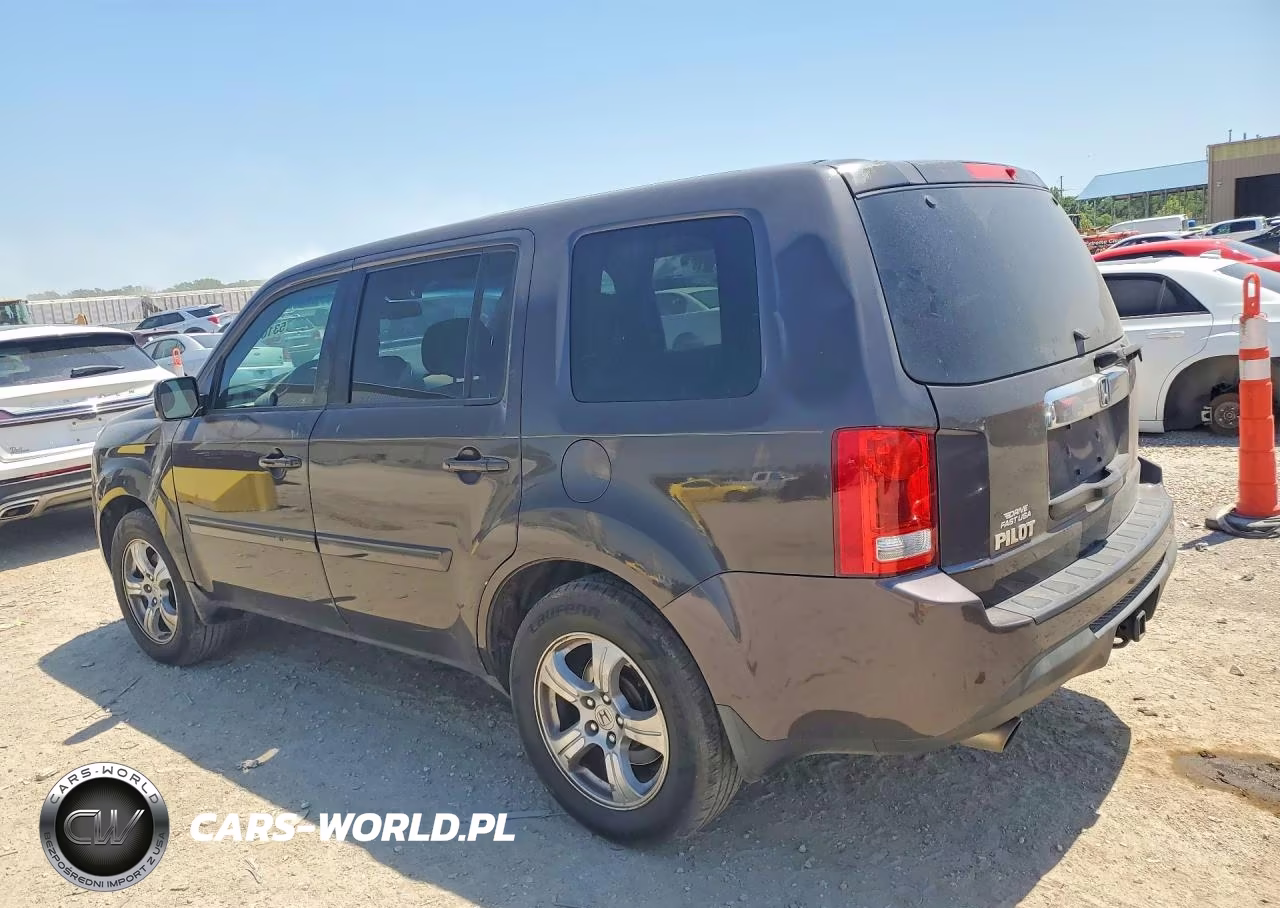 2012 Honda Pilot Exl VIN:5FNYF3H61CB001949 - 2