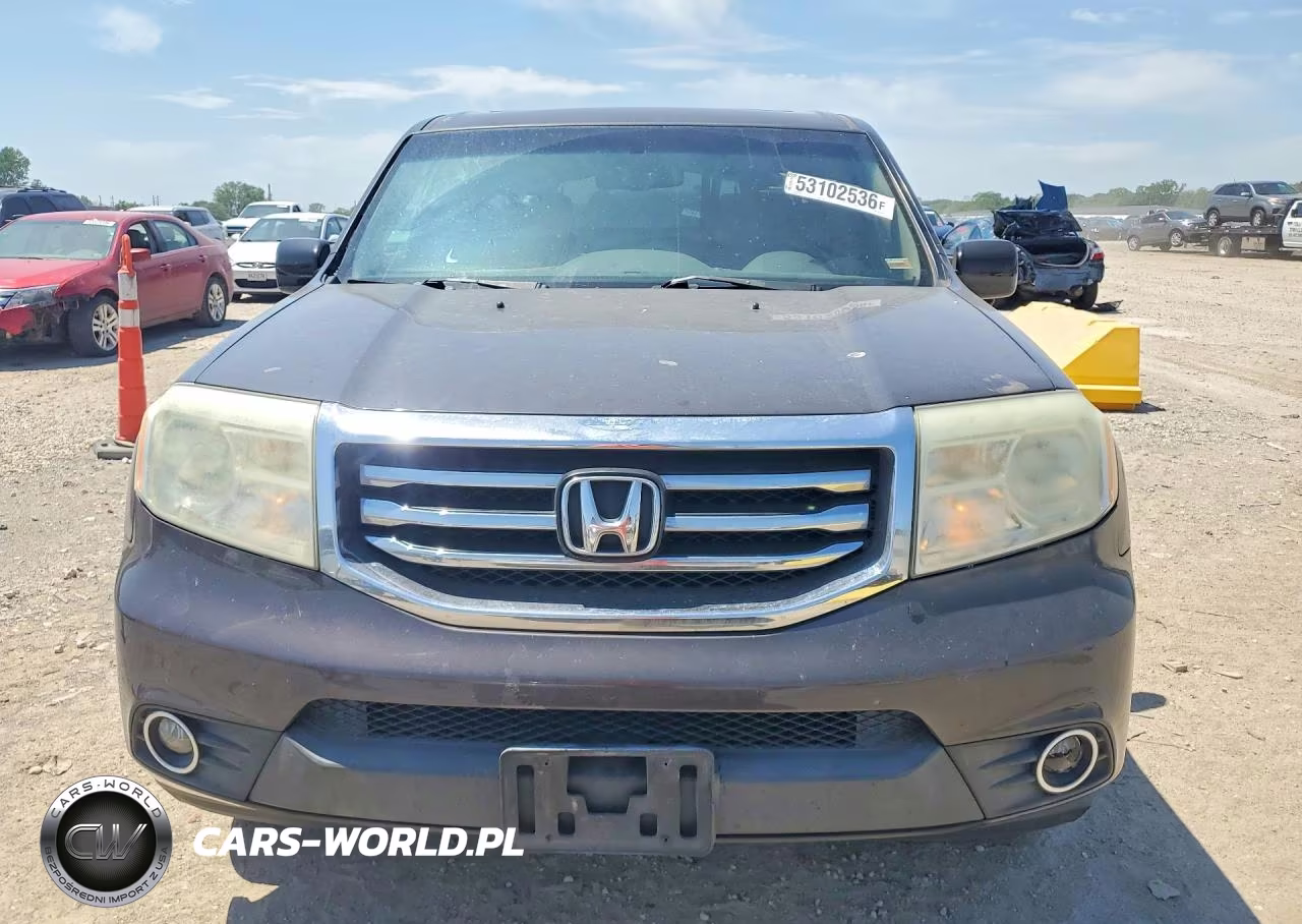 2012 Honda Pilot Exl VIN:5FNYF3H61CB001949 - 5