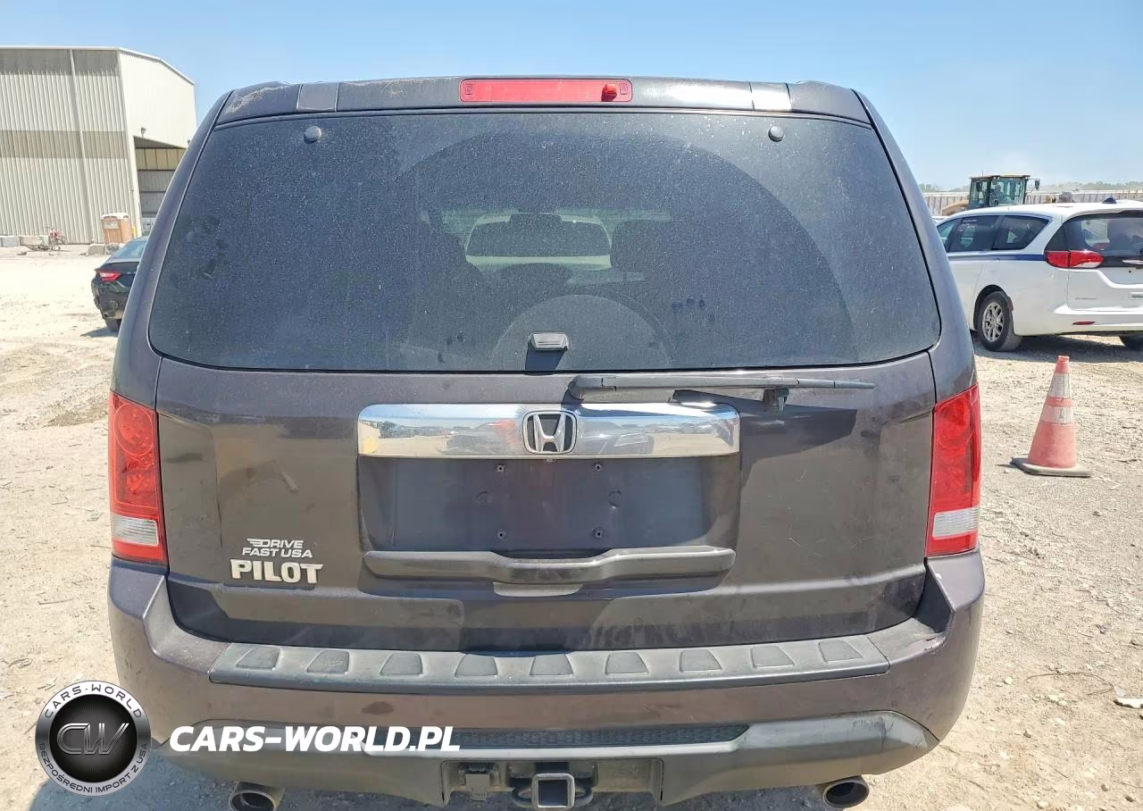2012 Honda Pilot Exl VIN:5FNYF3H61CB001949 - 6
