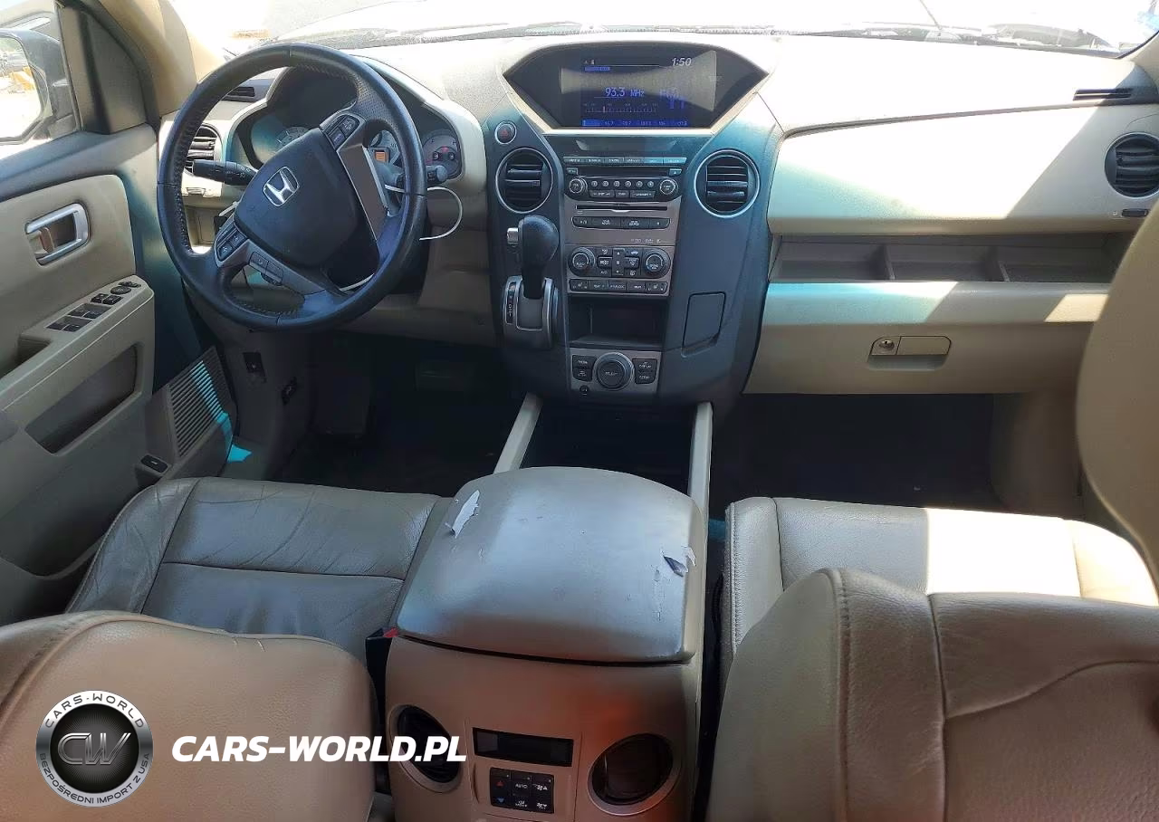 2012 Honda Pilot Exl VIN:5FNYF3H61CB001949 - 8