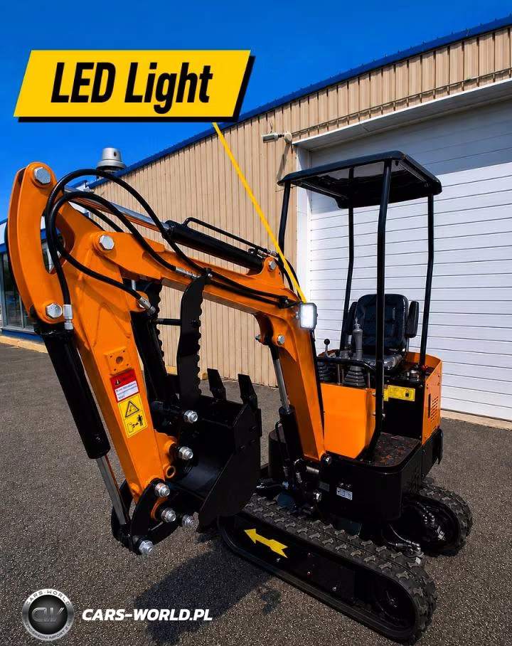 2026 1 Ton Mini Excavator (Canopy) + Hydraulic Thu VIN:38912788 - 4