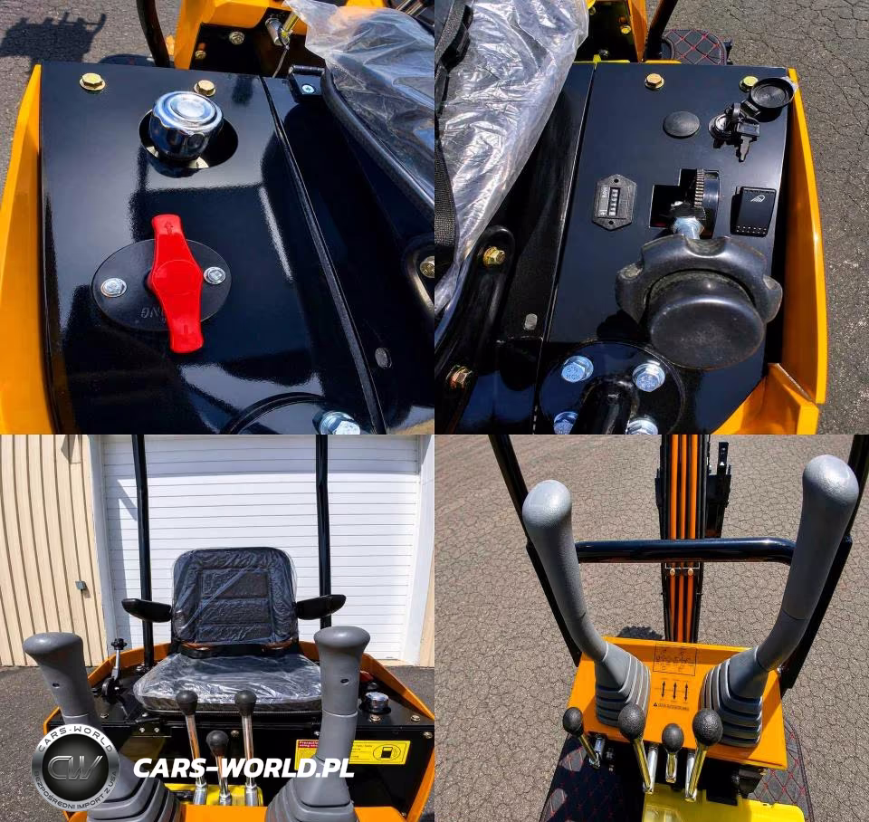 2026 1 Ton Mini Excavator (Canopy) + Hydraulic Thu VIN:38912788 - 6