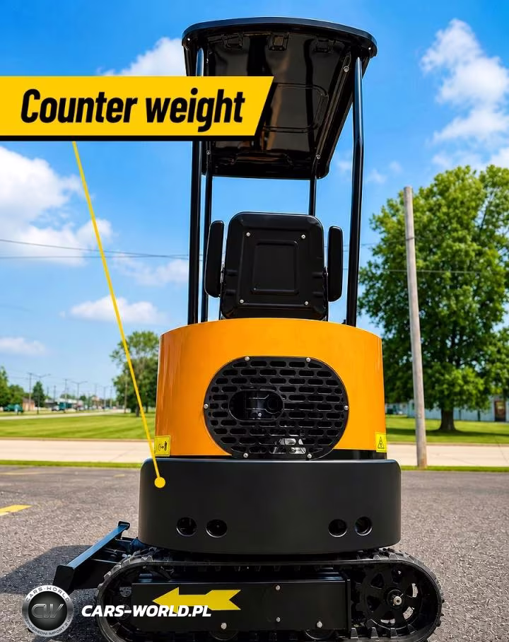 2026 1 Ton Mini Excavator (Canopy) + Hydraulic Thu VIN:38912788 - 8