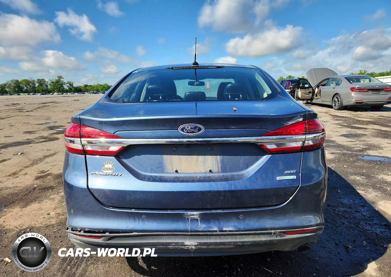 2018 Ford Fusion Se VIN:3FA6P0HD5JR126407 - 6
