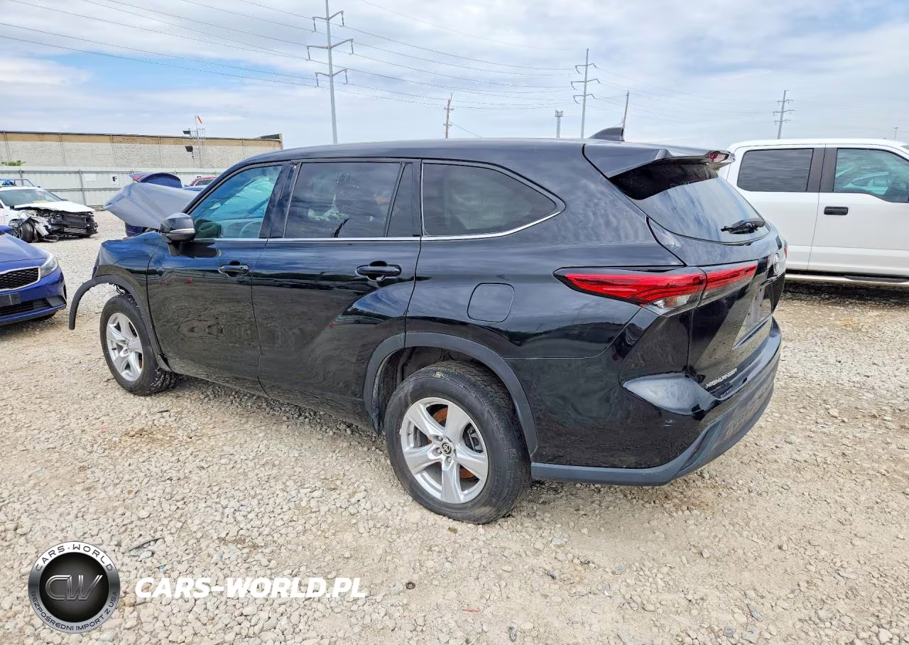 2021 Toyota Highlander Le VIN:5TDZZRAH6MS532166 - 2