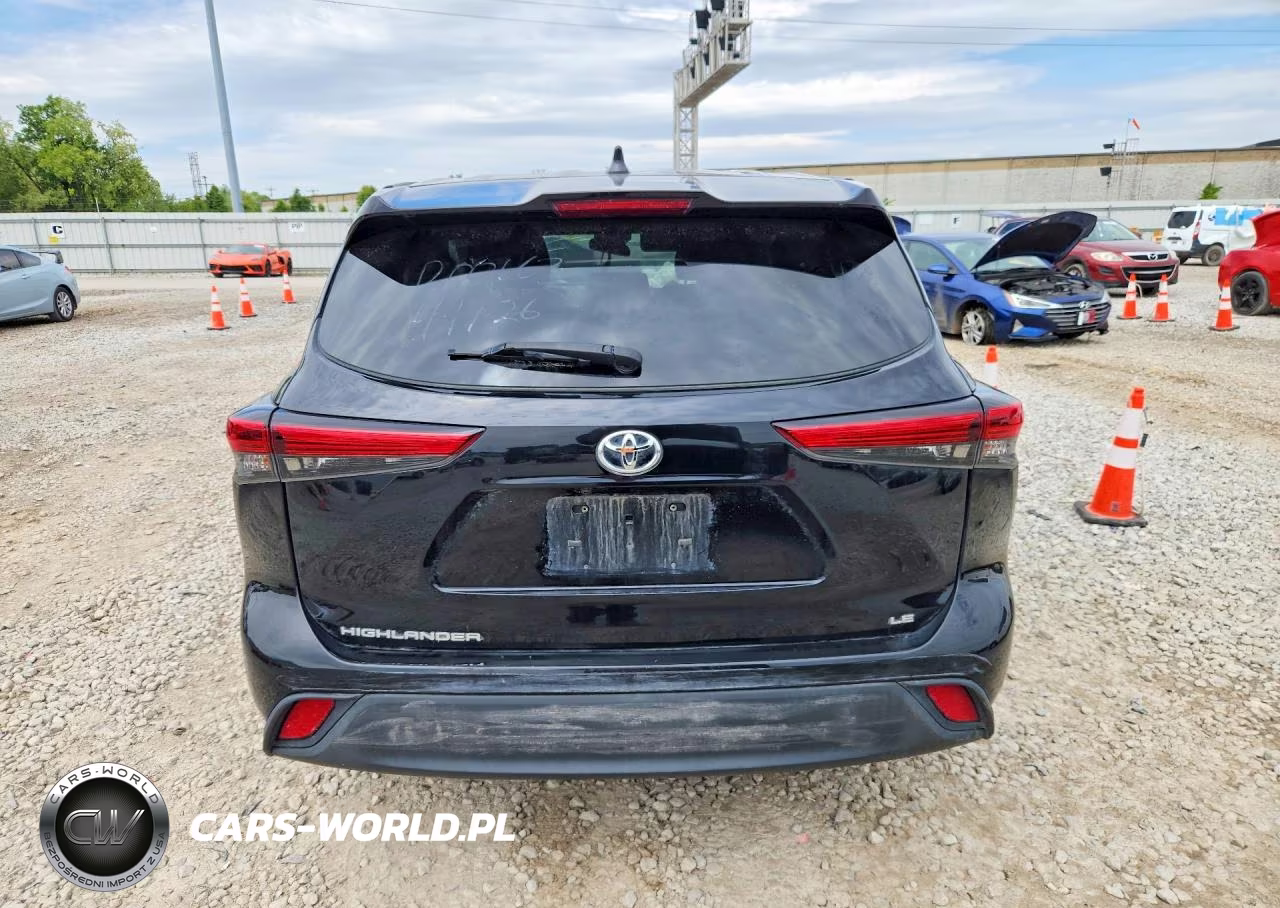 2021 Toyota Highlander Le VIN:5TDZZRAH6MS532166 - 6