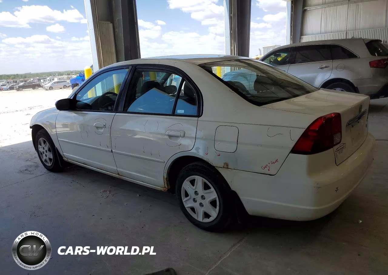 2003 Honda Civic Lx VIN:JHMES16593S002961 - 2
