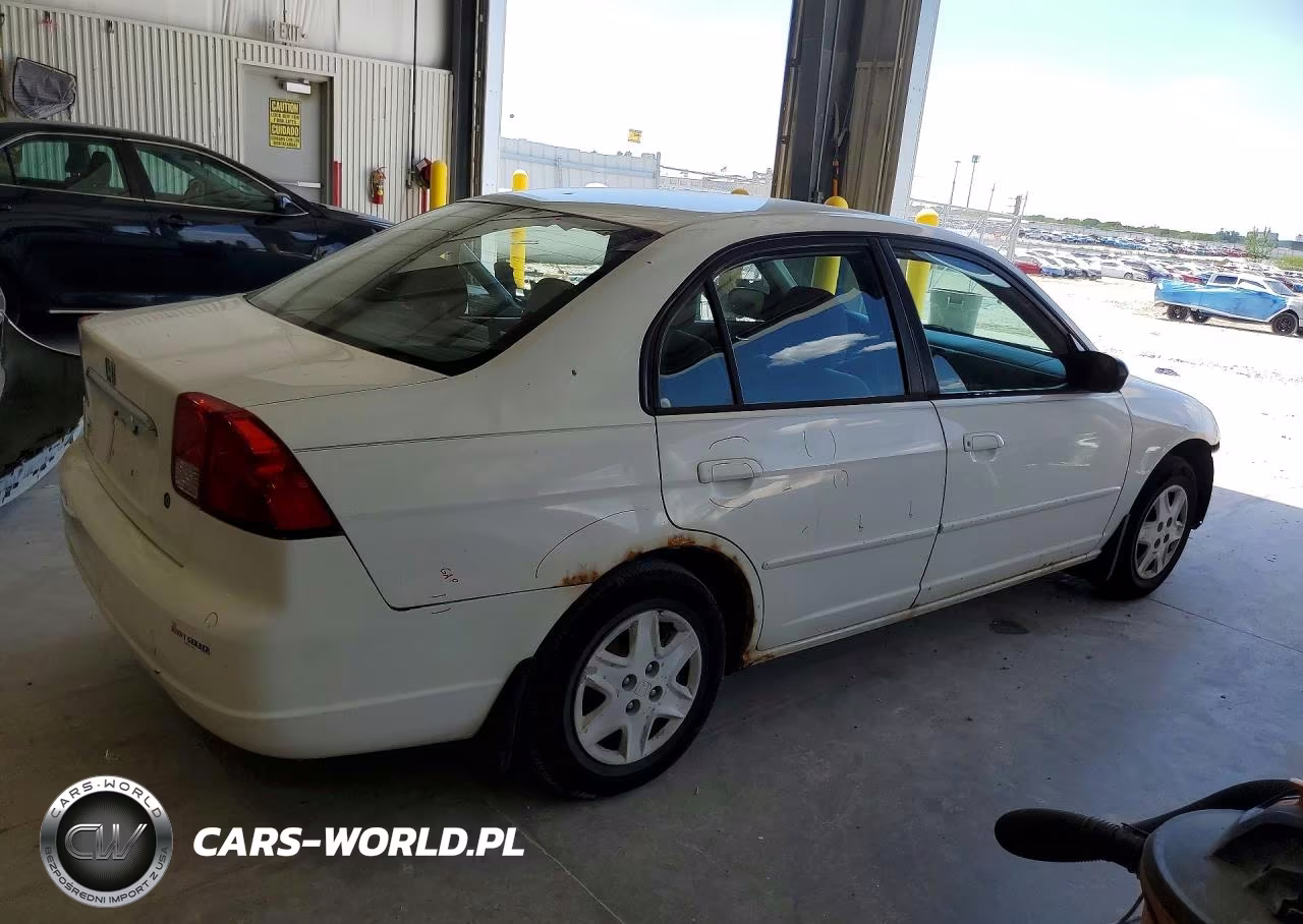 2003 Honda Civic Lx VIN:JHMES16593S002961 - 3