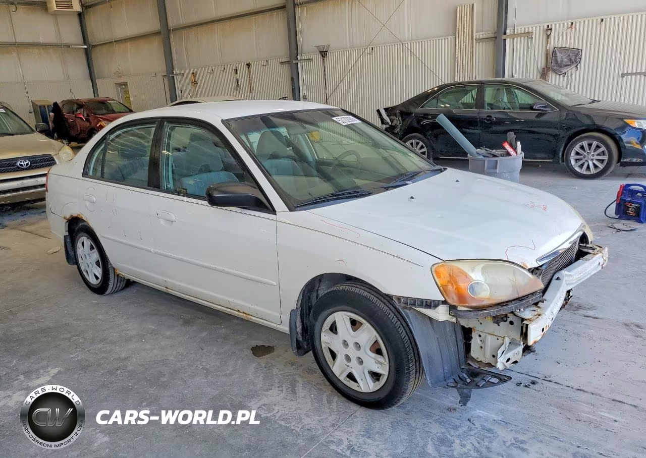 2003 Honda Civic Lx VIN:JHMES16593S002961 - 4