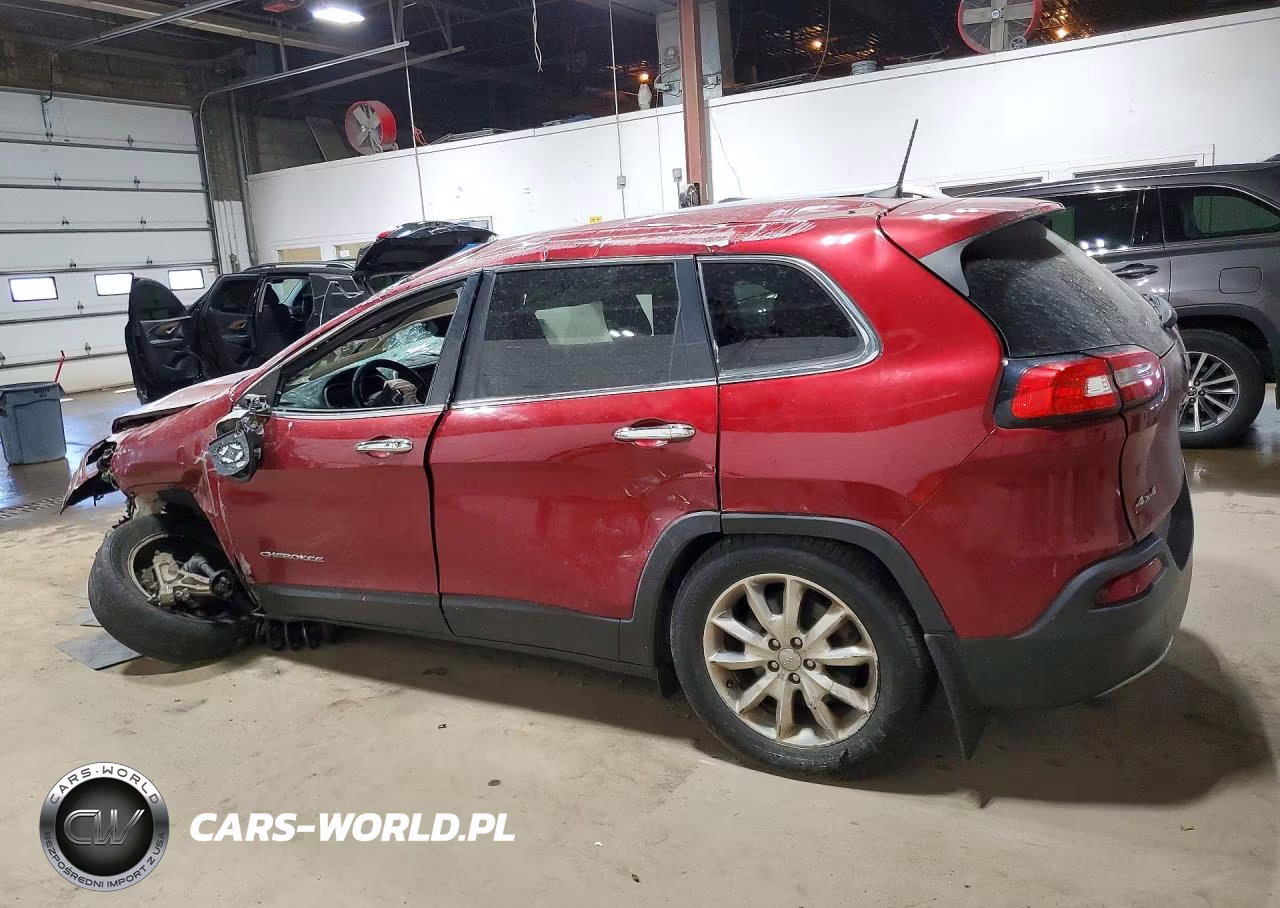 2016 Jeep Cherokee Limited VIN:1C4PJMDB3GW334075 - 2