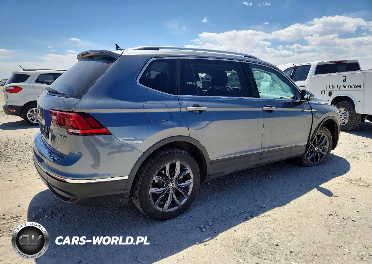 2022 Volkswagen Tiguan Se VIN:3VV2B7AX9NM046956 - 3