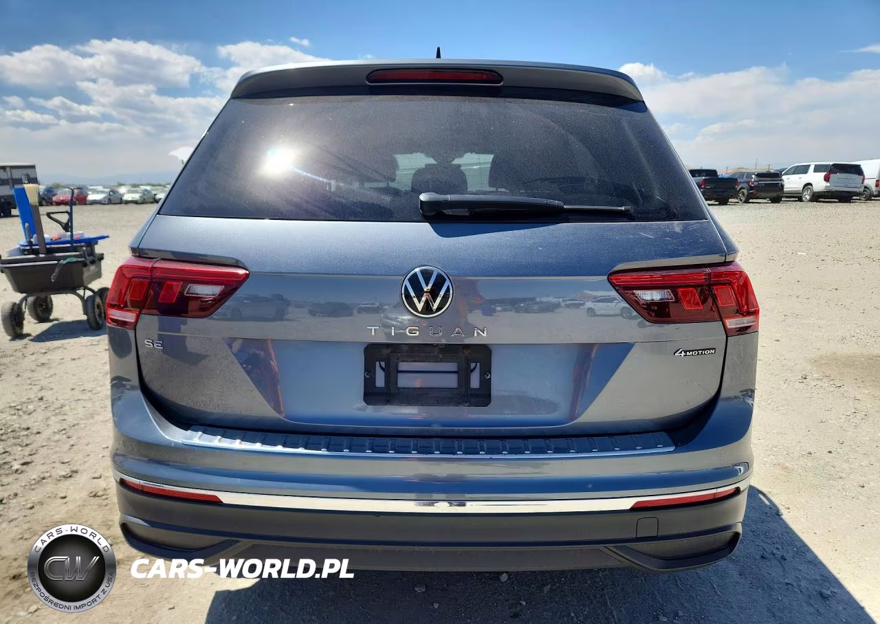 2022 Volkswagen Tiguan Se VIN:3VV2B7AX9NM046956 - 6