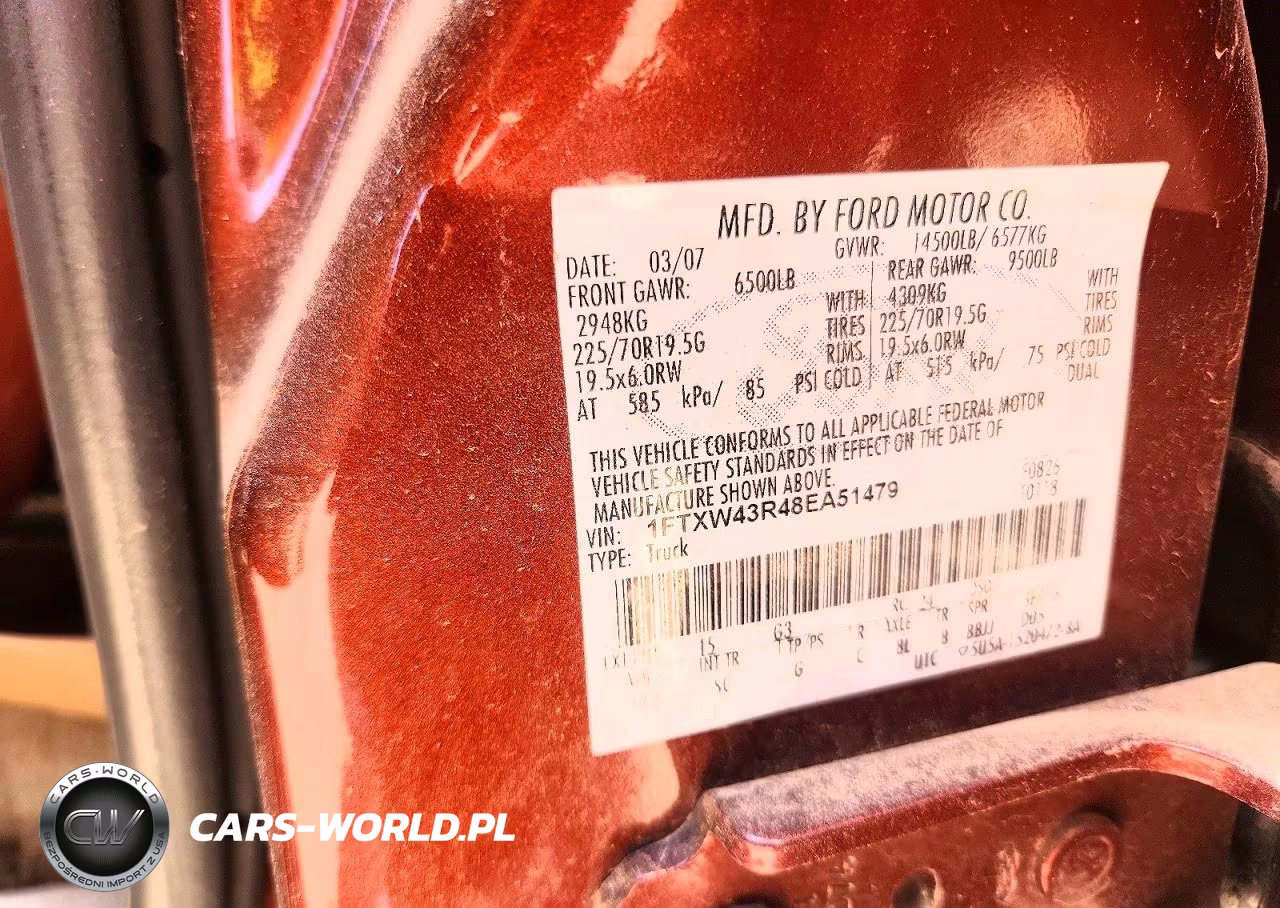 2008 Ford F450 Super Duty VIN:1FTXW43R48EA51479 - 12