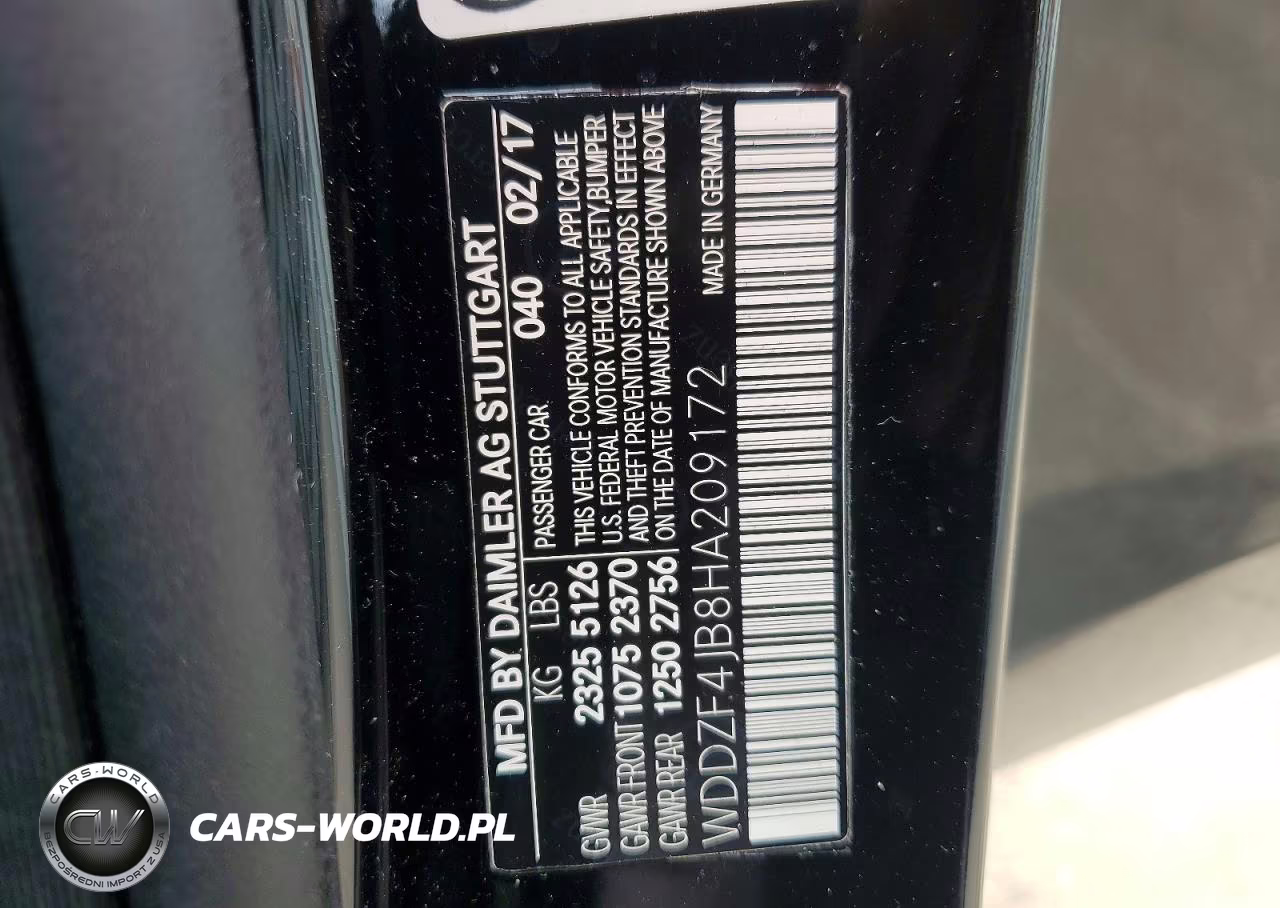 2017 Mercedes-Benz E 300 VIN:WDDZF4JB8HA209172 - 12