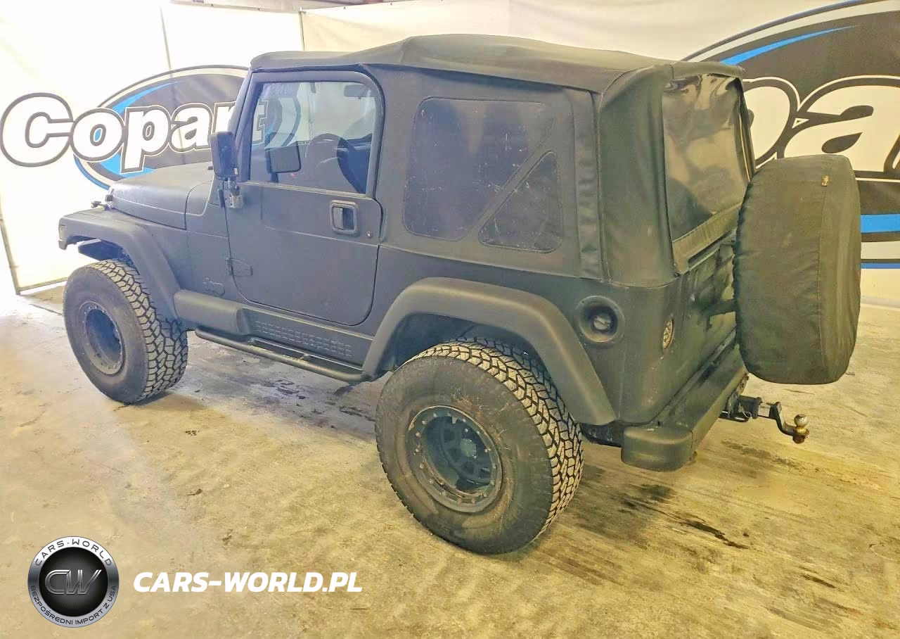 2000 Jeep Wrangler - Tj Sahara VIN:1J4FA59SXYP782863 - 2