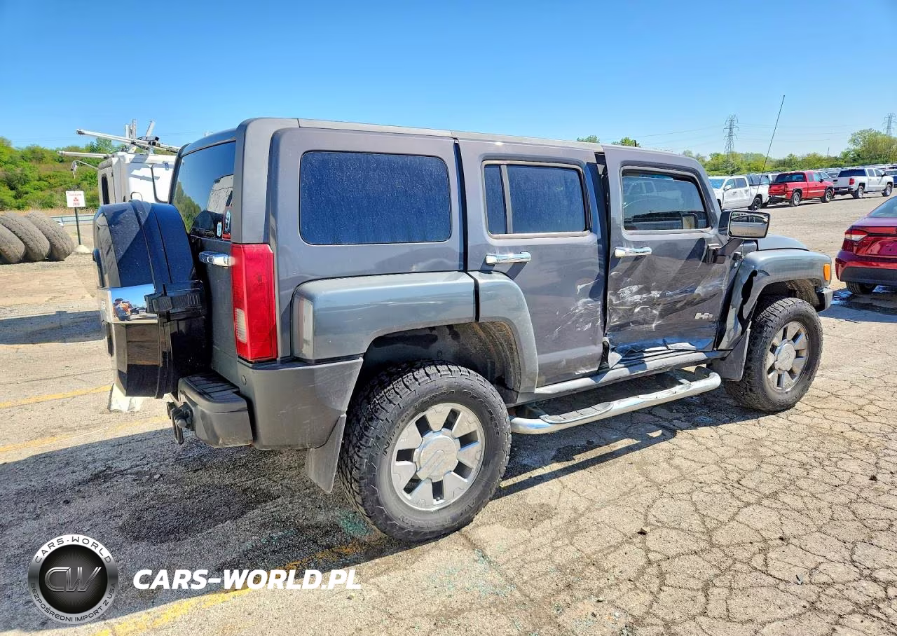 2009 Hummer H3 VIN:5GTEN13E498112554 - 3