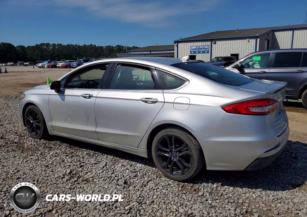 2019 Ford Fusion Se VIN:3FA6P0HD8KR161427 - 2