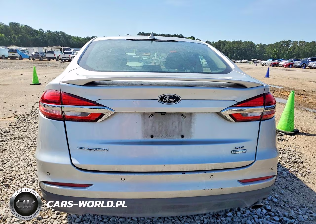 2019 Ford Fusion Se VIN:3FA6P0HD8KR161427 - 6