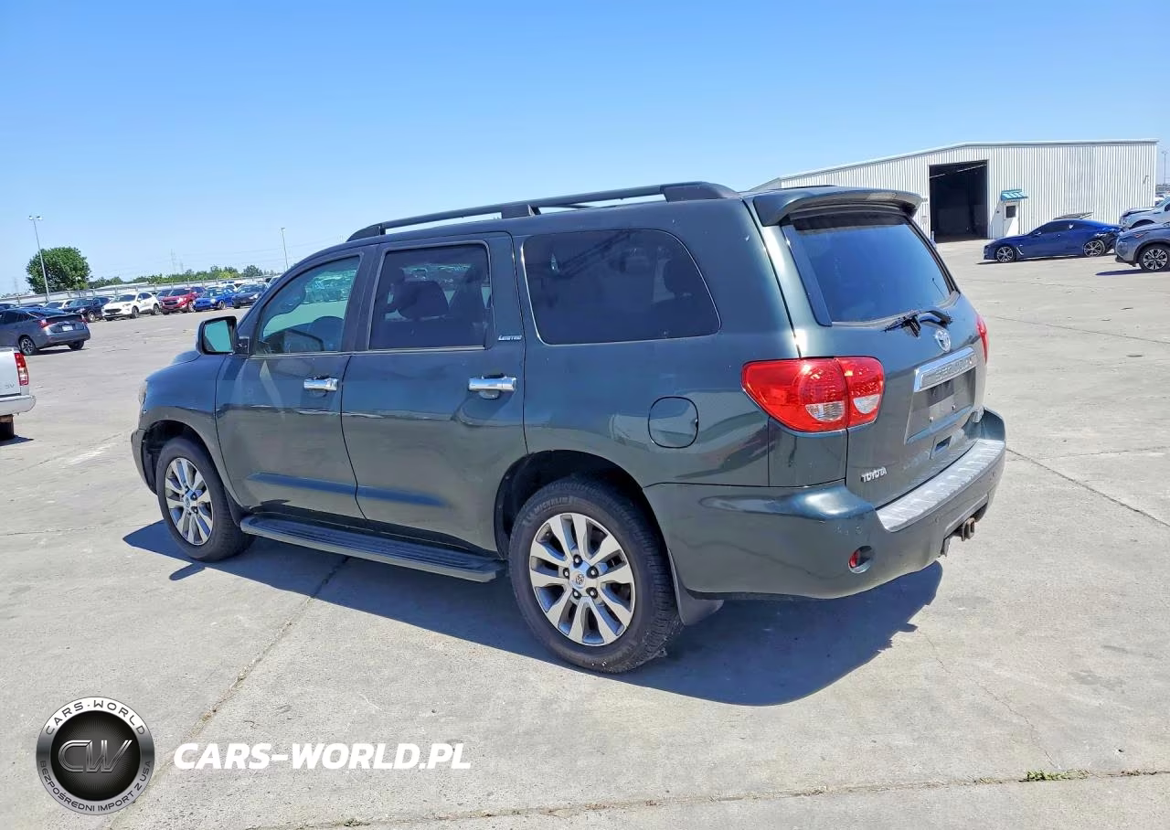 2008 Toyota Sequoia Limited VIN:5TDZY68A98S005917 - 2
