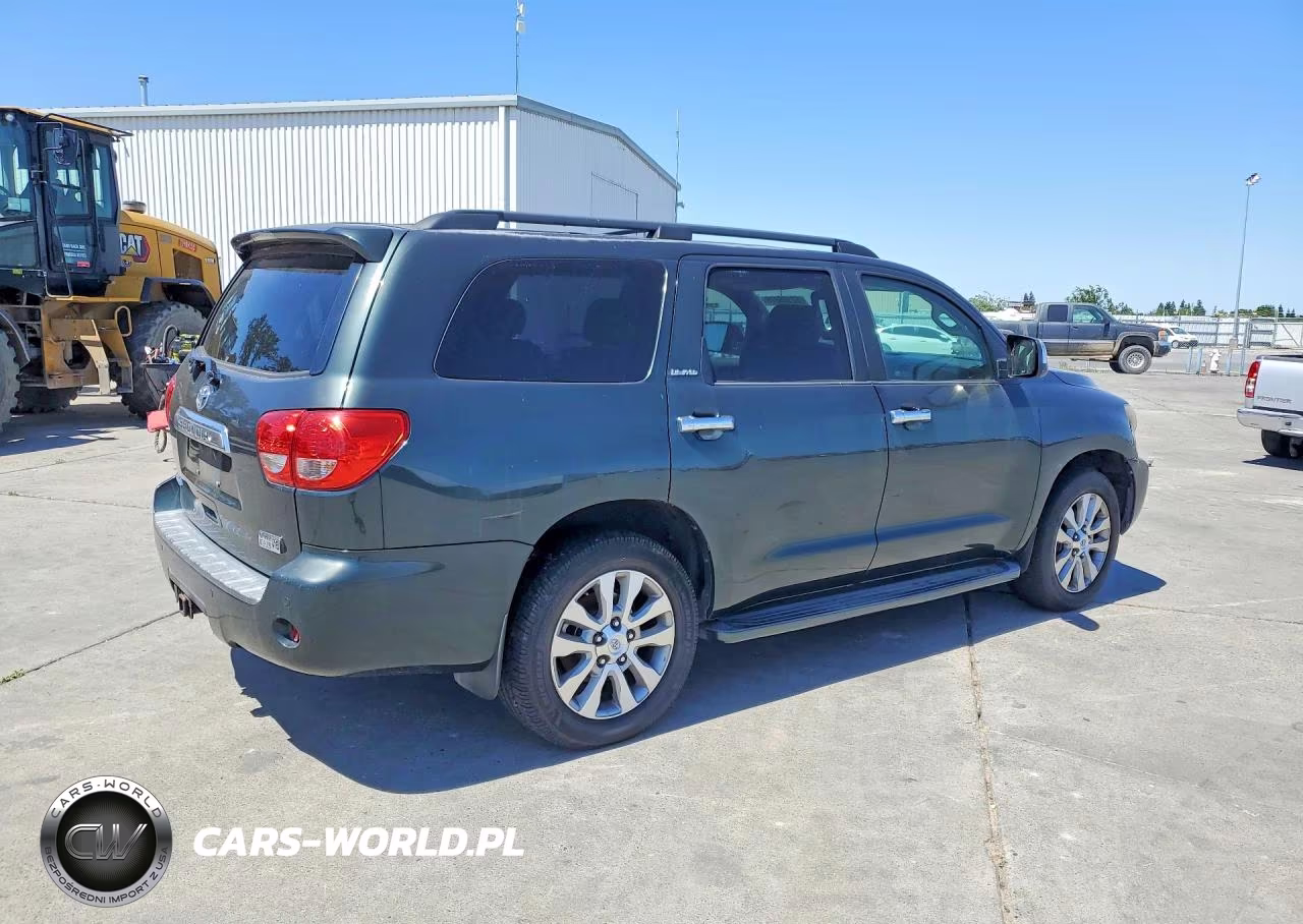 2008 Toyota Sequoia Limited VIN:5TDZY68A98S005917 - 3