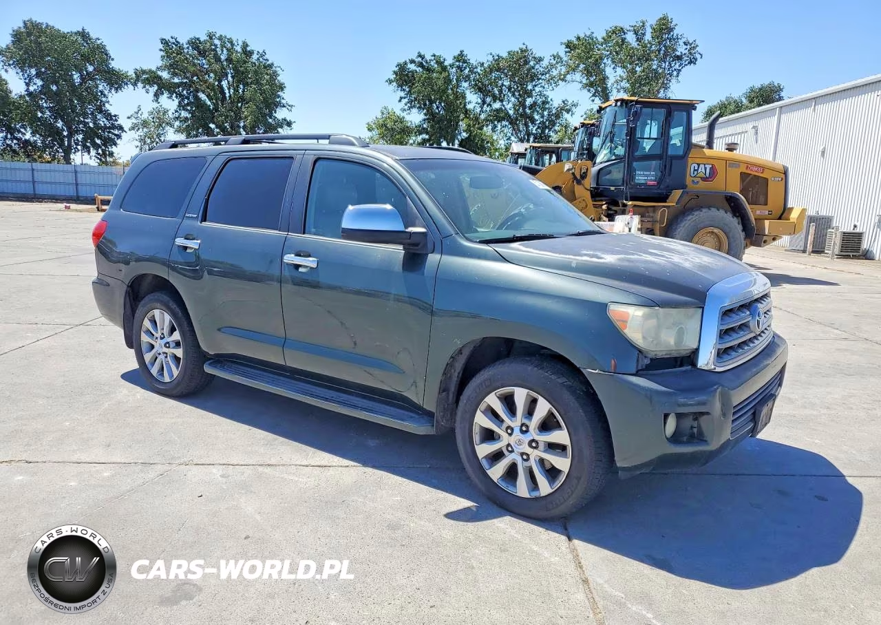 2008 Toyota Sequoia Limited VIN:5TDZY68A98S005917 - 4