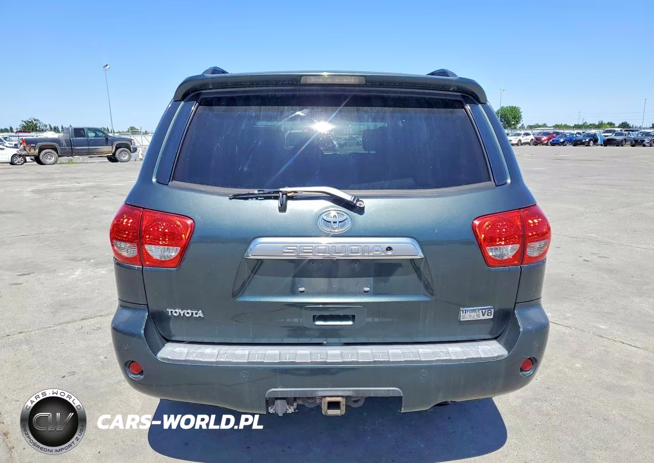 2008 Toyota Sequoia Limited VIN:5TDZY68A98S005917 - 6