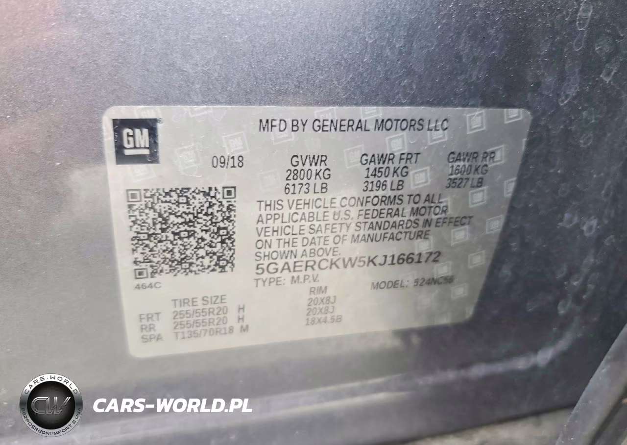 2019 Buick Enclave Premium VIN:5GAERCKW5KJ166172 - 13