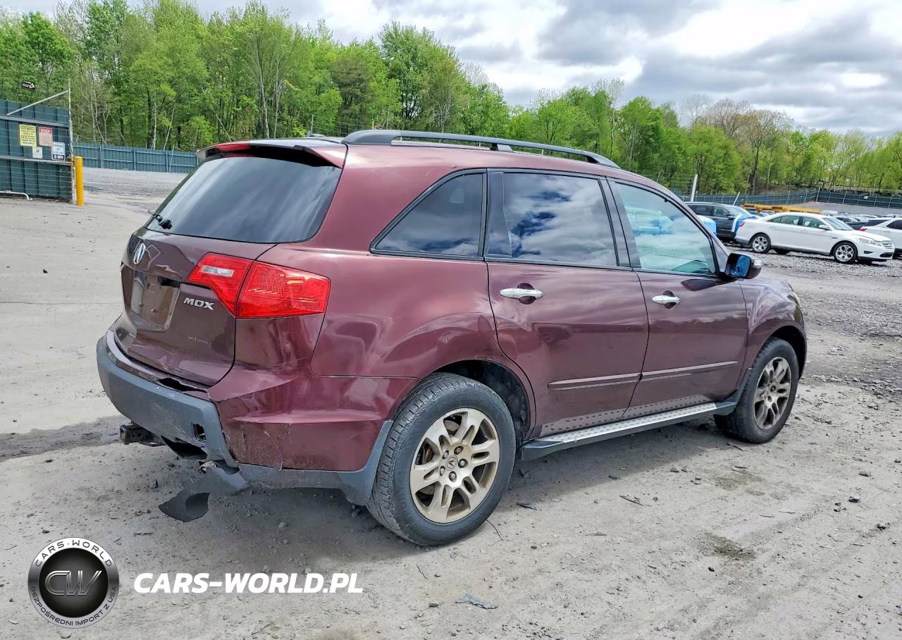 2008 Acur Mdx VIN:2HNYD28318H503488 - 3