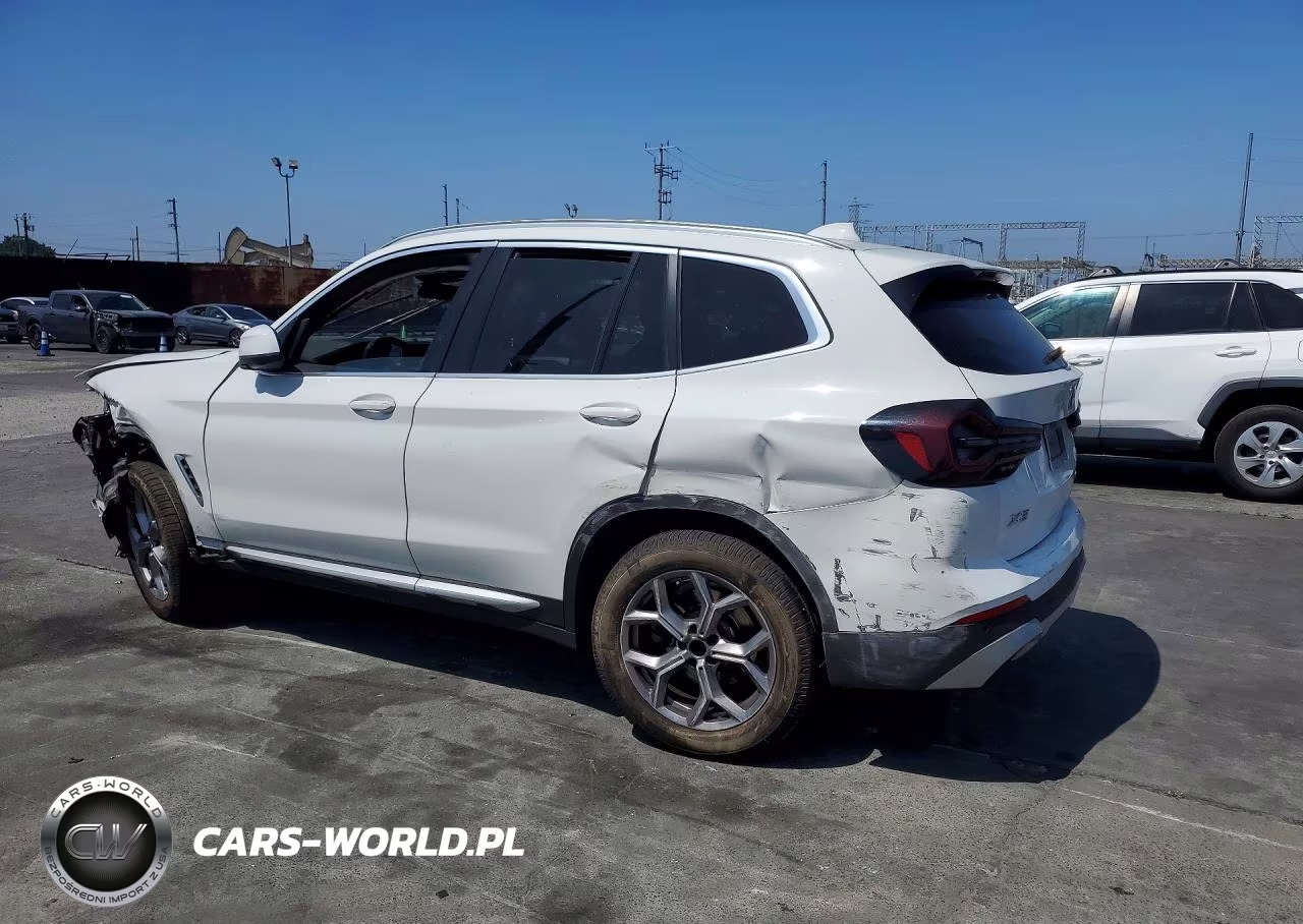 2022 BMW X3 Sdrive30I VIN:5UX43DP06N9K92180 - 2