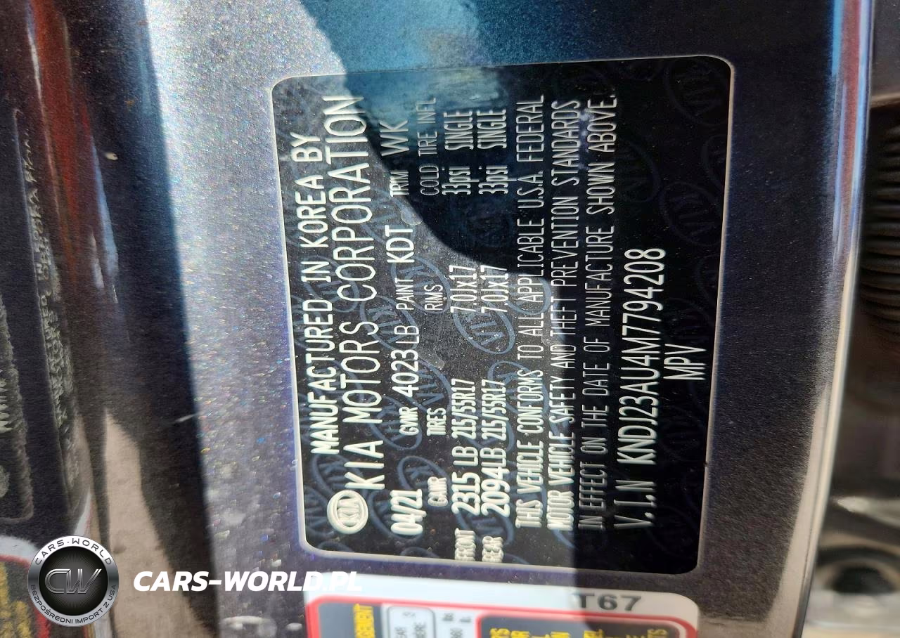 2021 Kia Soul S VIN:KNDJ23AU4M7794208 - 13