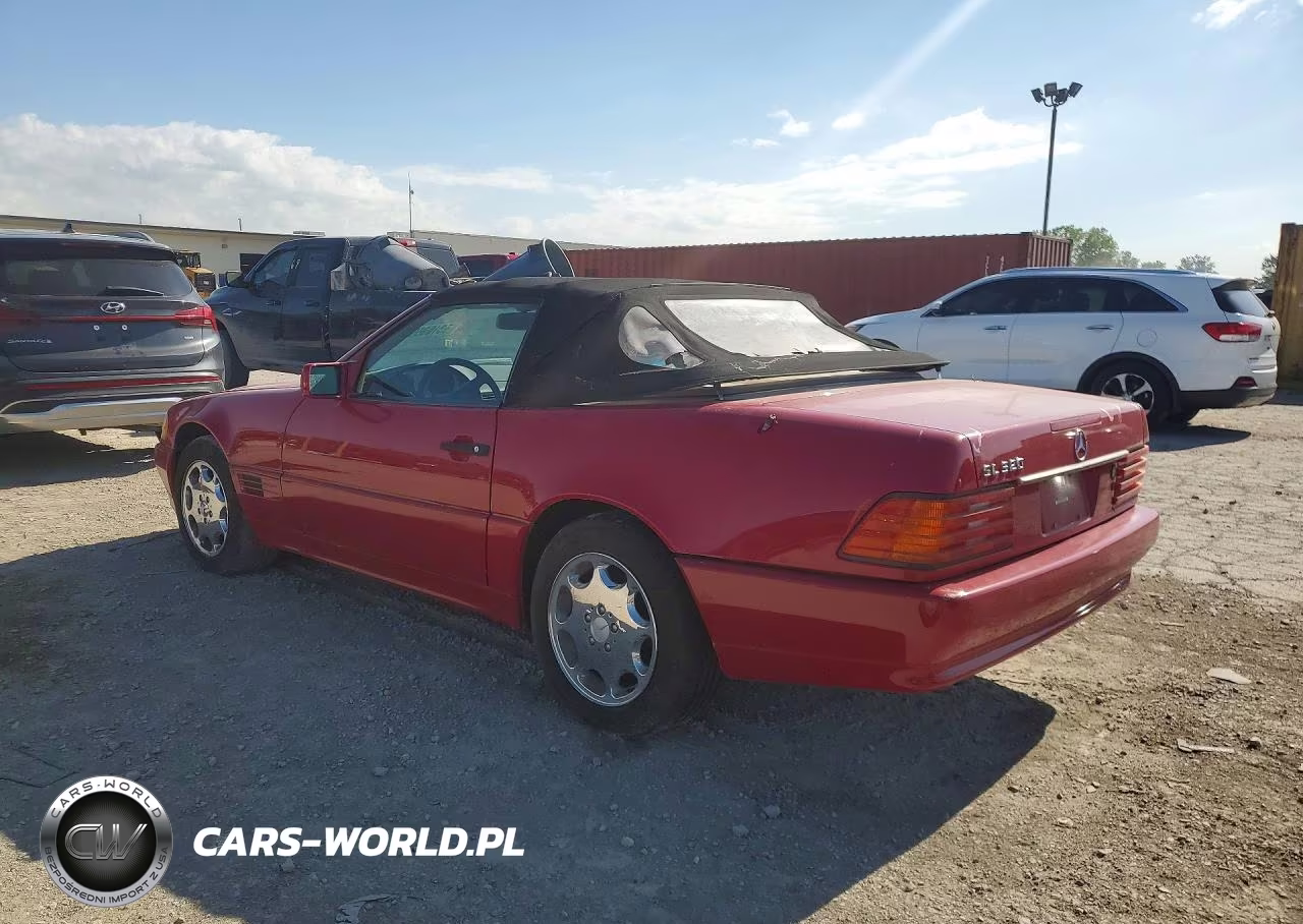 1995 Mercedes-Benz Sl 320 VIN:WDBFA63E8SF114456 - 2