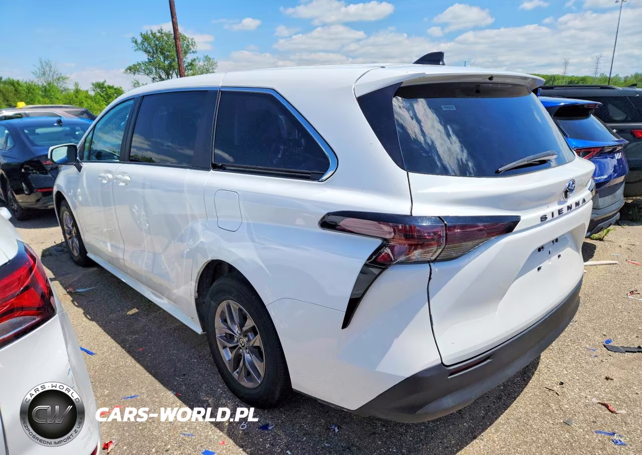 2024 Toyota Sienna Le VIN:5TDKRKECXRS188016 - 2