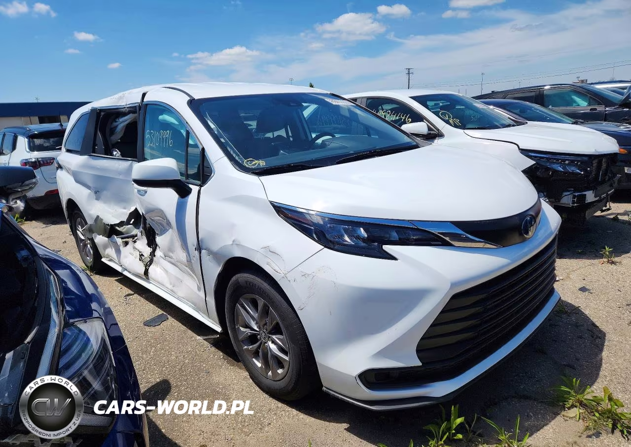 2024 Toyota Sienna Le VIN:5TDKRKECXRS188016 - 4