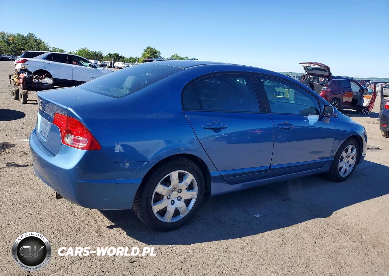 2008 Honda Civic Lx VIN:1HGFA16538L006600 - 3