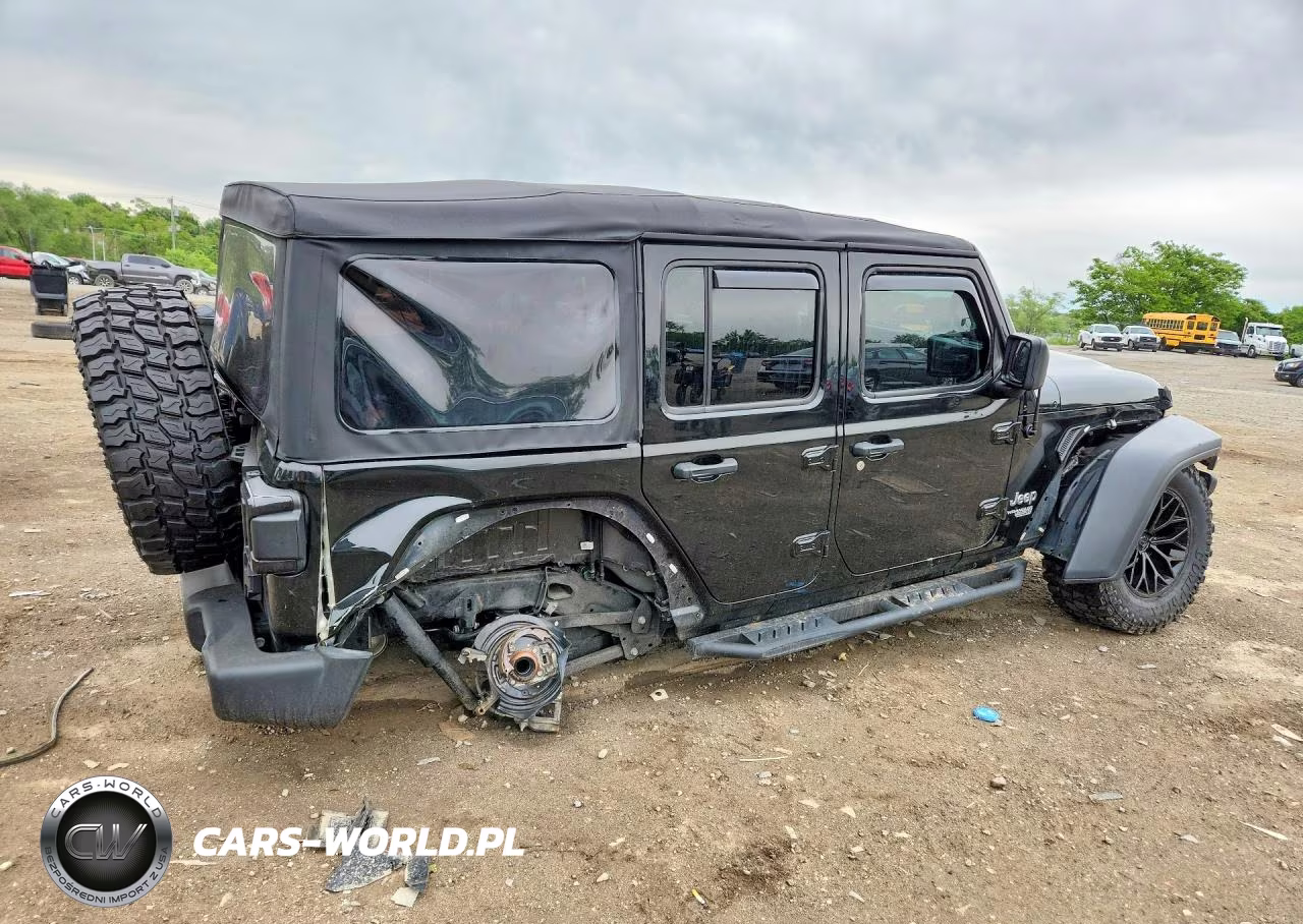 2018 Jeep Wrangler Unlimited Sport VIN:1C4HJXDG4JW240988 - 3