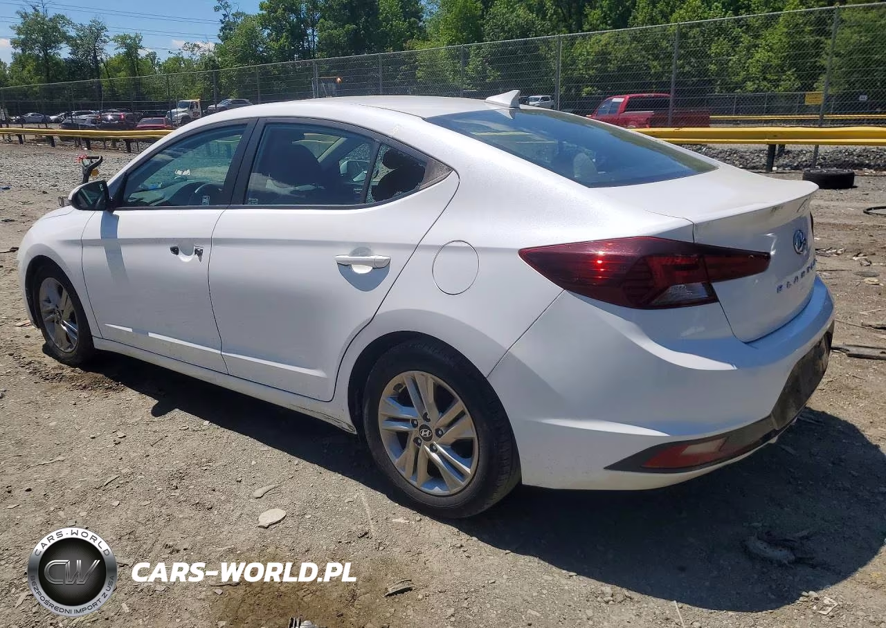 2019 Hyundai Elantra Sel VIN:5NPD84LF2KH480727 - 2