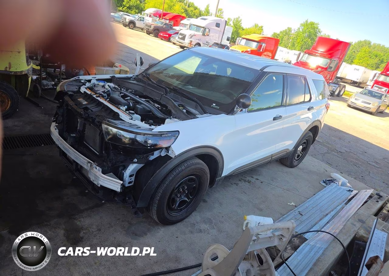 2021 Ford Explorer Police Interceptor VIN:1FM5K8AW1MNA14513 - 2