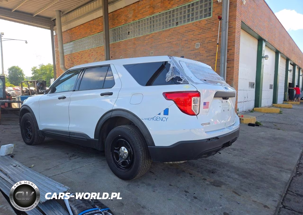 2021 Ford Explorer Police Interceptor VIN:1FM5K8AW1MNA14513 - 3
