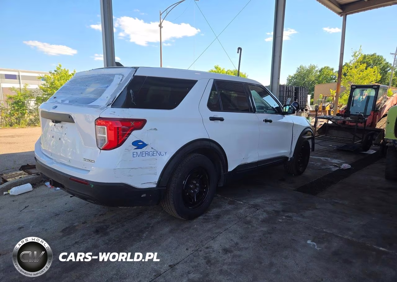 2021 Ford Explorer Police Interceptor VIN:1FM5K8AW1MNA14513 - 4