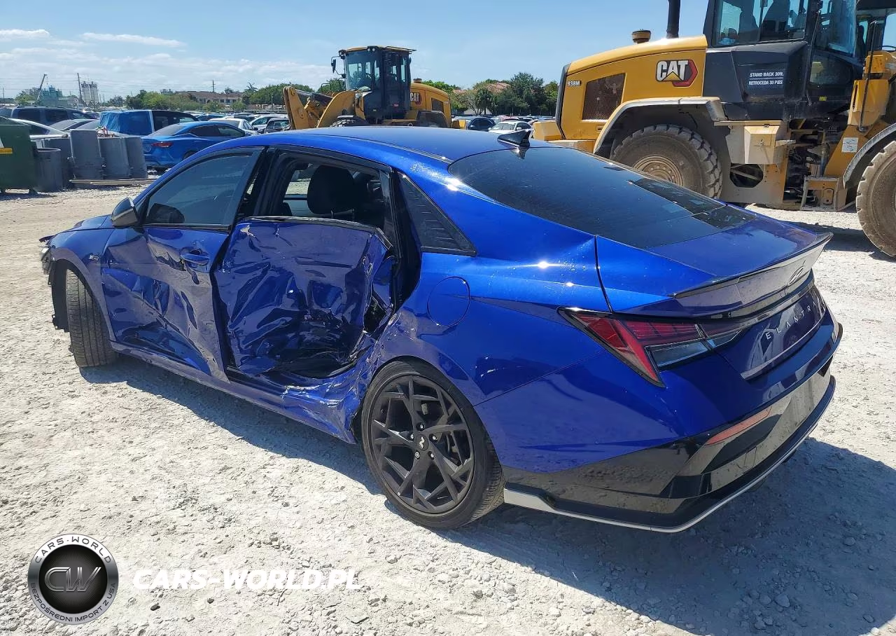 2024 Hyundai Elantra N Line VIN:KMHLR4DF3RU772647 - 2