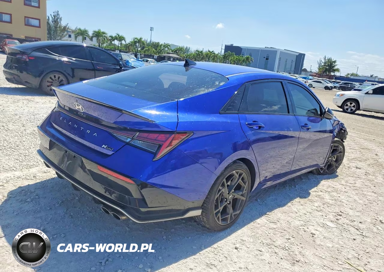 2024 Hyundai Elantra N Line VIN:KMHLR4DF3RU772647 - 3