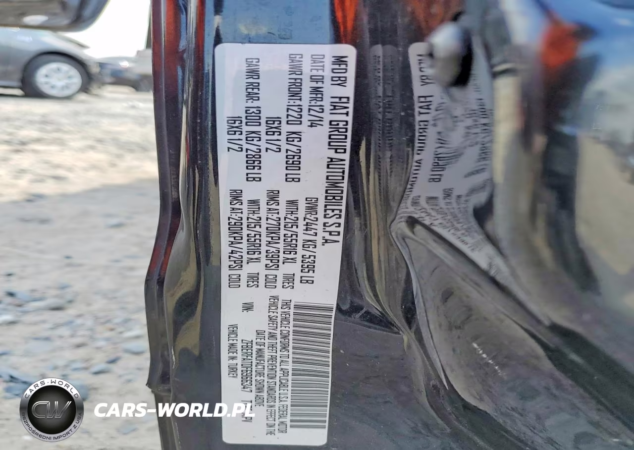 2015 Ram Promaster City VIN:ZFBERFAT0F6966347 - 14