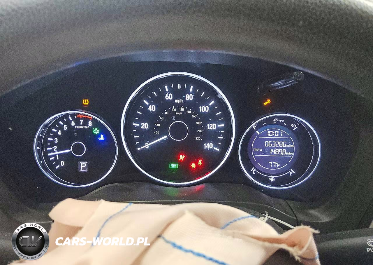 2020 Honda Hr-V Lx VIN:3CZRU6H35LM718801 - 9